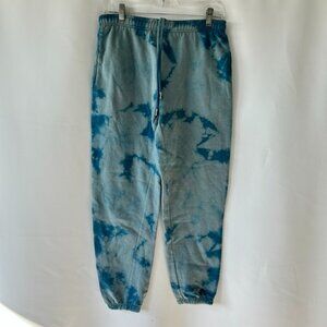 PrettyLittleThing Blue Tie Dye Printed Sweatpants Size 4